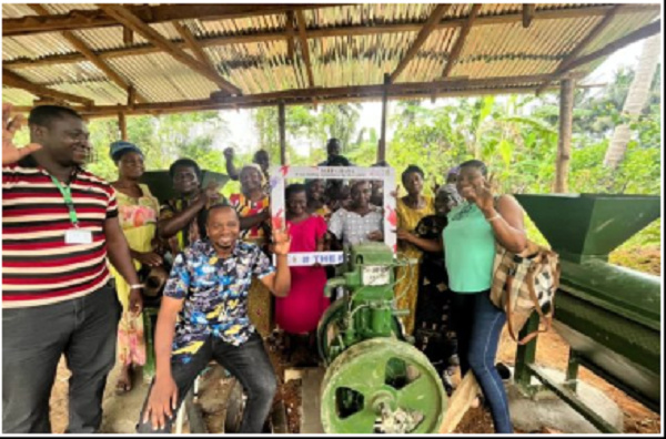 KNUST students procure oil palm processing mill for Nyankumasu community