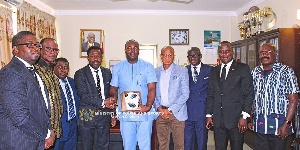 Sports Minister, Isaac Asiamah, held a successful meeting with officials of FIFA today