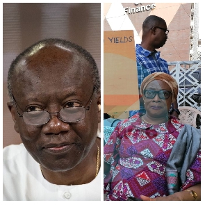 Finance Minister, Ken Ofori-Atta and former Chief Justice, Sophia Akuffo