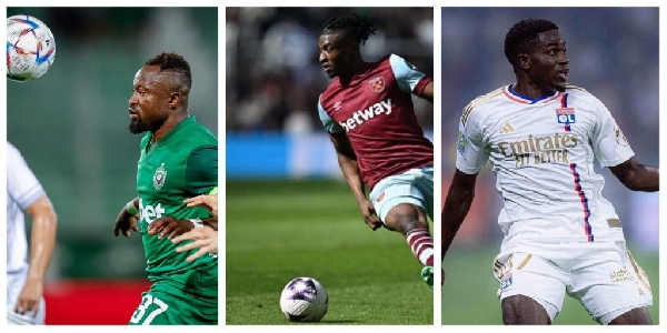 Mohammed Kudus and other Ghanaians were on target for their respective clubs