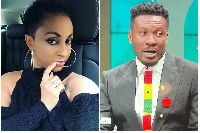 Asamoah Gyan and ex-wife Gifty
