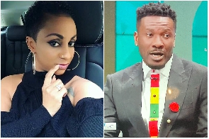 Asamoah Gyan and his ex-wife