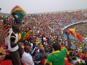 Ghana@staduim Crowd