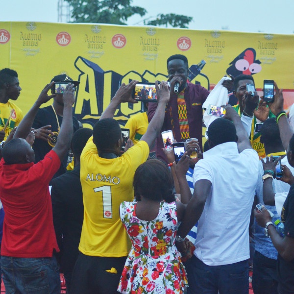 Ofori Amponsah on stage