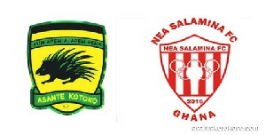 Kotoko vs Nea Salamina on Wednesday