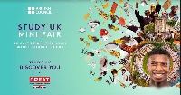 The Study UK Mini Fair is scheduled for July 20, 2018 at the British Council in Accra