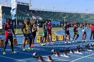 3 Ghanaian athletes have qualified for 100m semi-finals at the African Athletics Championships