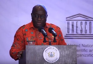 President Akufo-Addo has said he's determined to weed out corruption