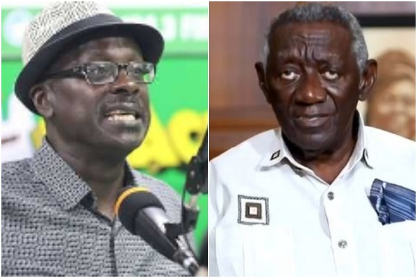 Kwaku Azar (L) questions why former President Kufuor (R) is now criticising Akufo-Addo’s government