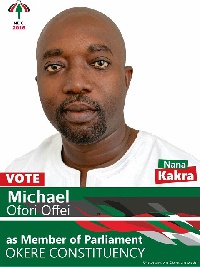 Michael Ofori Offei, NDC MP aspirant