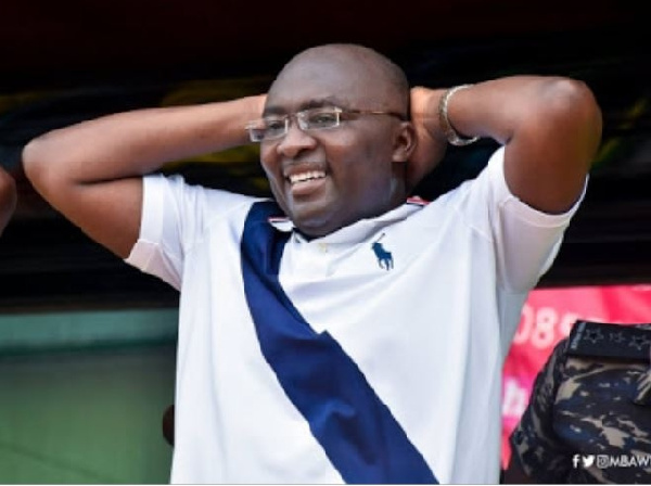 Vice President Dr Mahamudu Bawumia and Samuel Okudzeto Ablakwa