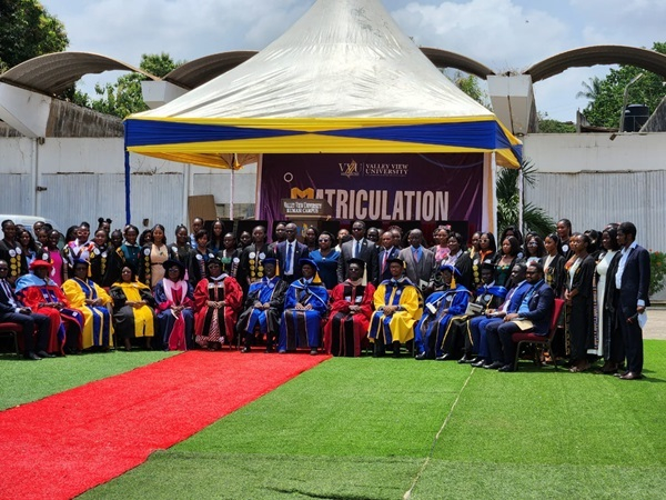 The ceremony formally marked the students’ admission into the university