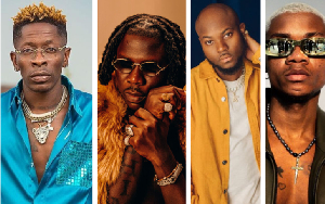 Shatta Wale, Stonebwoy, King Promise and KiDi