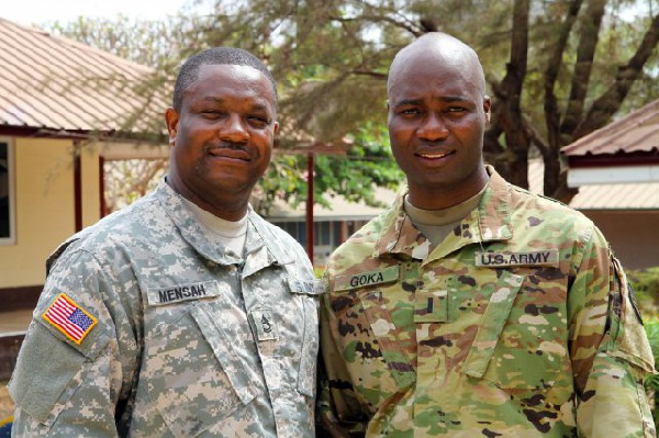 Active Guard Reserve Sgt. 1st Class Solomon Mensah, a member of Medical Readiness Training Exercise