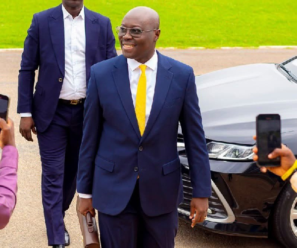 Dr. Cassiel Ato Forson, Minister of Finance