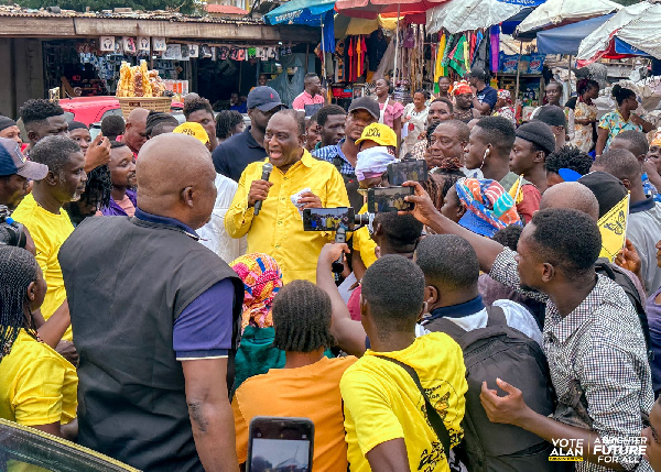 Alan Kyerematen during his meet and greet