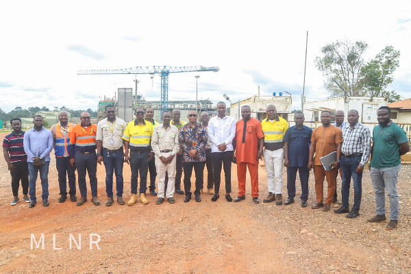 George Mireku Duker with  management of the company