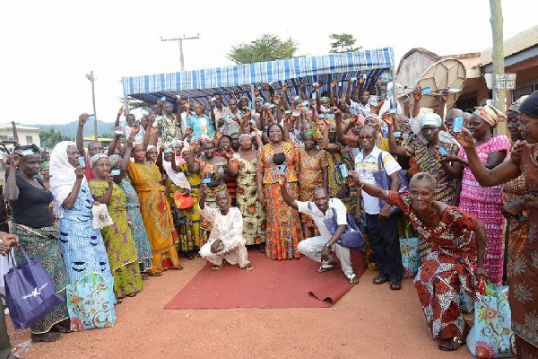 Nana Oye Lithur, Minister of Gender, Children and Social Protection with aged persons