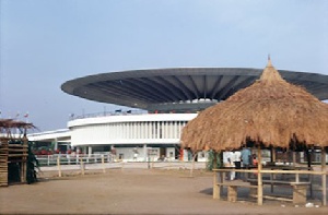 Trade Fair building in Accra