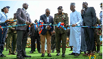 President Mahama commissions a fleet vehicle for Ghana Armed Forces
