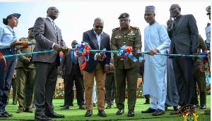 President Mahama commissions a fleet vehicle for Ghana Armed Forces
