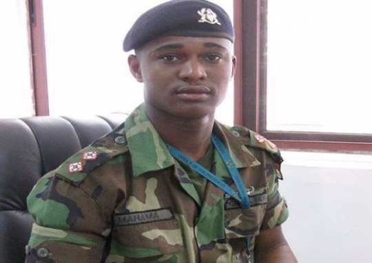 Late Major Maxwell Mahama