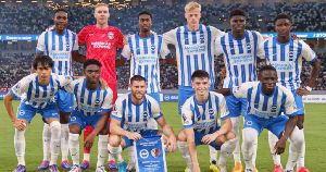 Ibrahim Osman made his first start for Brighton