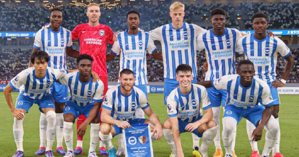 Ibrahim Osman made his first start for Brighton