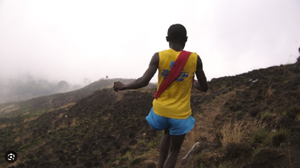 The Mount Cameroon Race of Hope is known to be gruelling because of the mountain's steep terrain