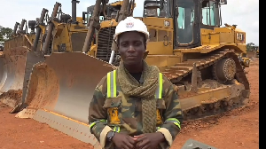 Lt Amma Adjei Kokroh is a civil engineer with the 48 Engineers Regiment of the Ghana Armed Forces