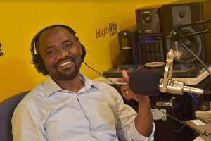 Emmanuel Kusi Mensah hosts an entertainment show on Virginia based radio called 'Variety Night'