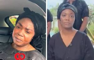 (L) Akosua Brempomaa and Daddy Lumba's eldest daughter, Denise (R) (L) Akosua Brempomaa and Daddy Lumba's eldest daughter, Denise (R)