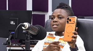 Yaw Dabo values his iPhone at GH¢2m after football stars touched it during the World Cup Yaw Dabo values his iPhone at GH¢2m after football stars touched it during the World Cup