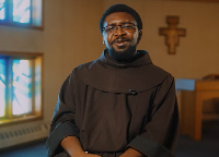 Brother Francis Acheampong, a Ghanaian Catholic monk with the Franciscan Friars of Canada