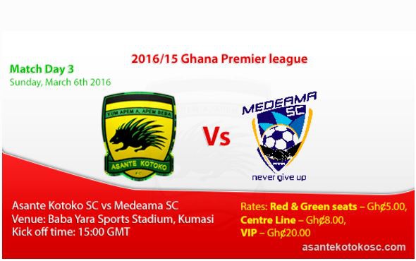 Kotoko/Medeama pre-match presser set for Friday