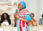 The wife of the Ambassador, Adwoa Smith