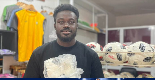 Heart of Lions goalkeeper Lawrence Osei