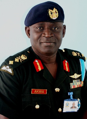 Major Gen. Obed Boamah Akwa, Chief of Army Staff of the Ghana Armed Forces