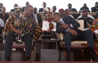 John Mahama and Uhuru Kenyatta