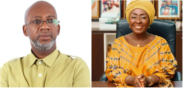 Rex Omar and Dzifa Gomashie