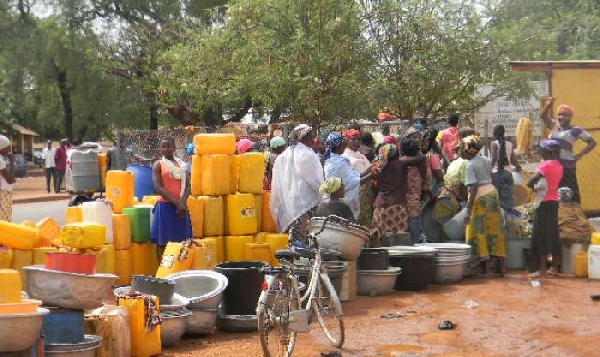 About 30,000 residents do not have access to potable drinking water