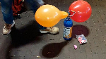 File photo: Nitrous oxide in balloons