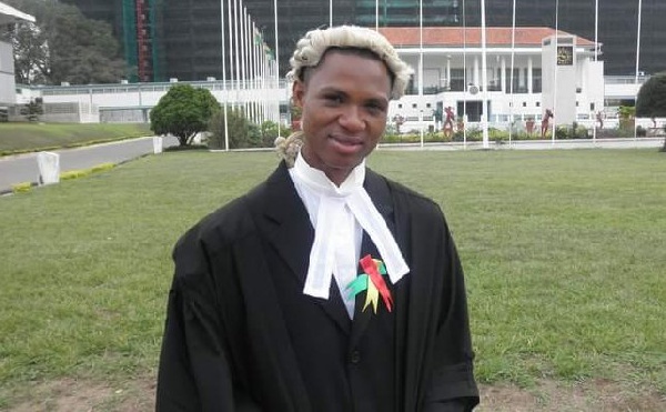 Lawyer Francis Xavier Sosu was banned for advertising his name and number on Facebook.