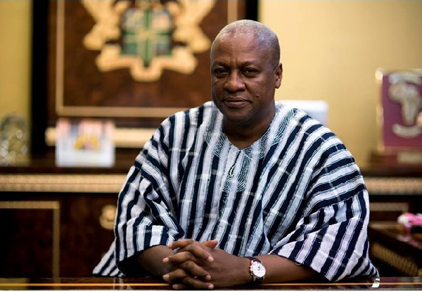 President of Ghana, John Dramani Mahama hopes to be re-elected to serve a second term as president.