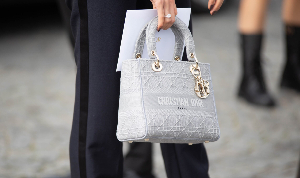 File photo of a Christian Dior Lady D-Lite handbag