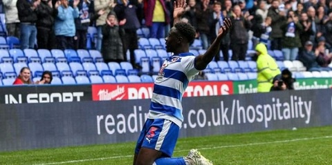 Andy Yiadom has scored a goal in 13 games for Reading