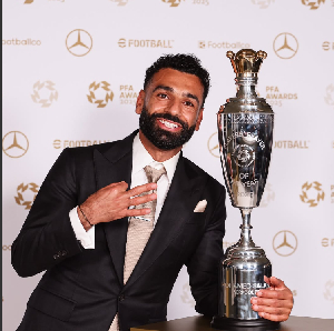 Liverpool forward, Mohammed Salah