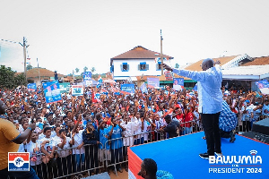 Bawumia At The Campaign Event In Akyem Akoroso