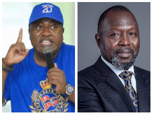 Henry Nana Boakye, NPP organiser and Dr Dominic Akuritinga Ayine, Attorney General and Minister of J