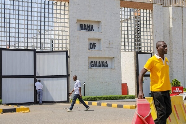 Bank of Ghana entrance